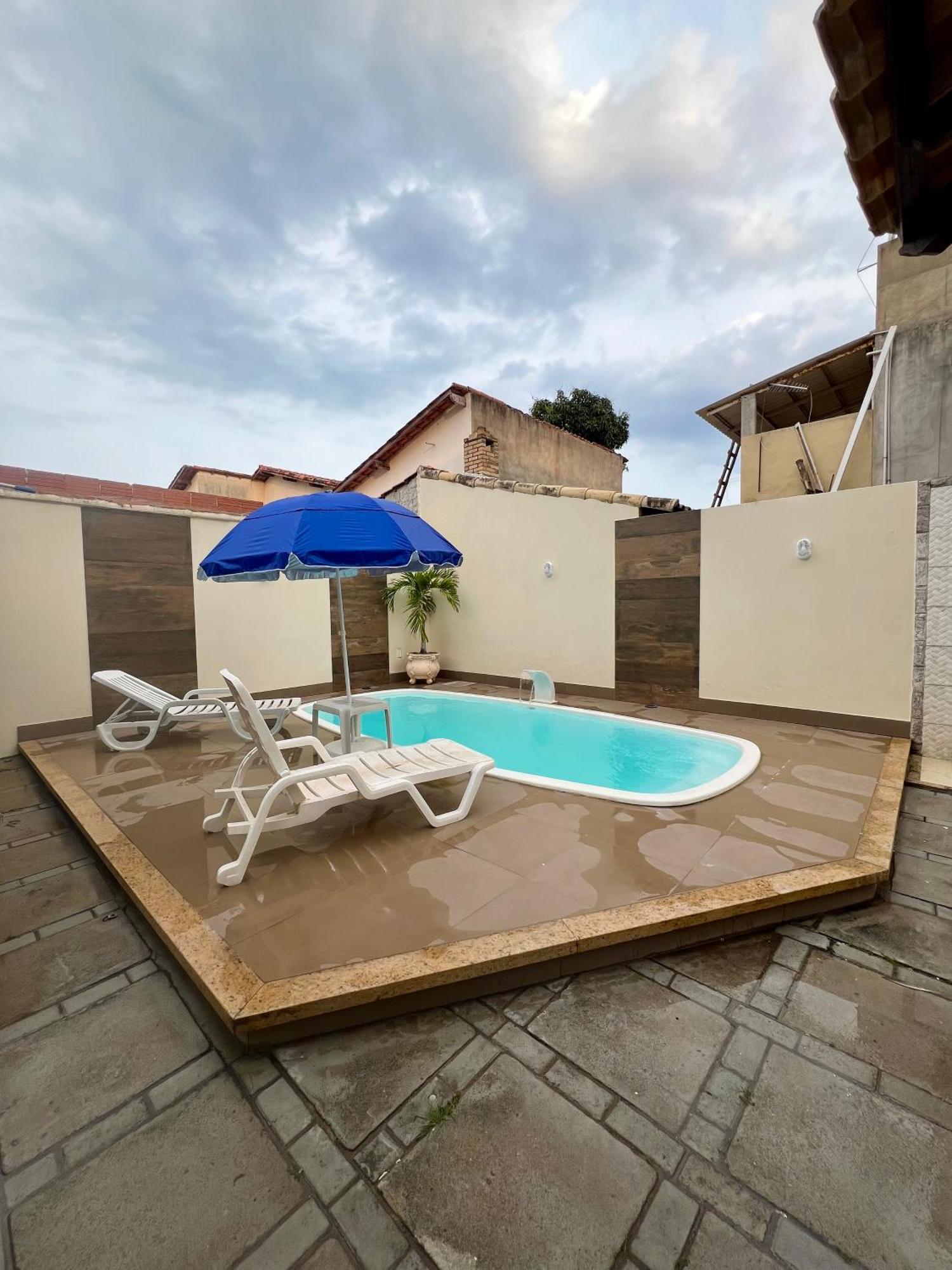 Casa Com Piscina, Churrasqueira E Ar Condicionado Em Condominio Cabo Frio Luaran gambar