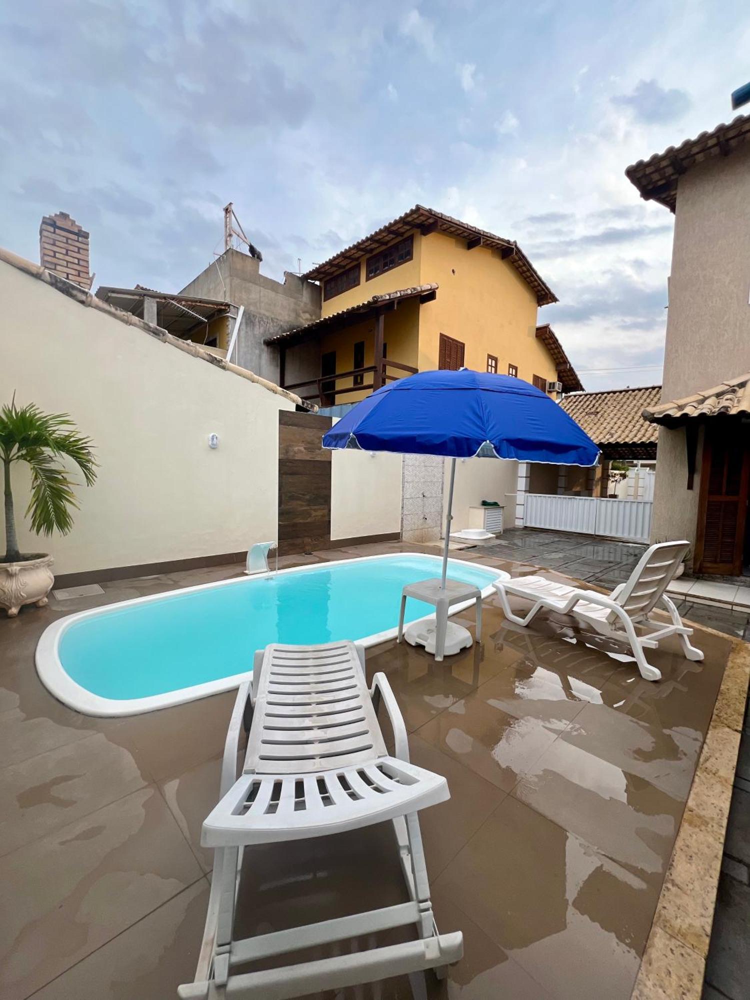 Casa Com Piscina, Churrasqueira E Ar Condicionado Em Condominio Cabo Frio Luaran gambar